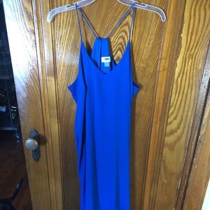 Old Navy Royal Blue Maxi Dress - medium